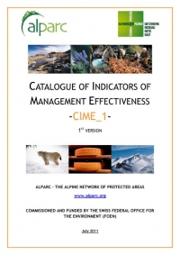 Catalogue of Indicators of Management Effectiveness