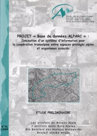 Dossier N°12 : Project 'ALPARC database'