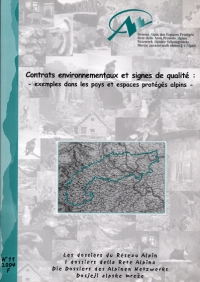 Dossier N°11 : Environmental contracts and quality measurement tools: examples from protected areas in the Alpine countries