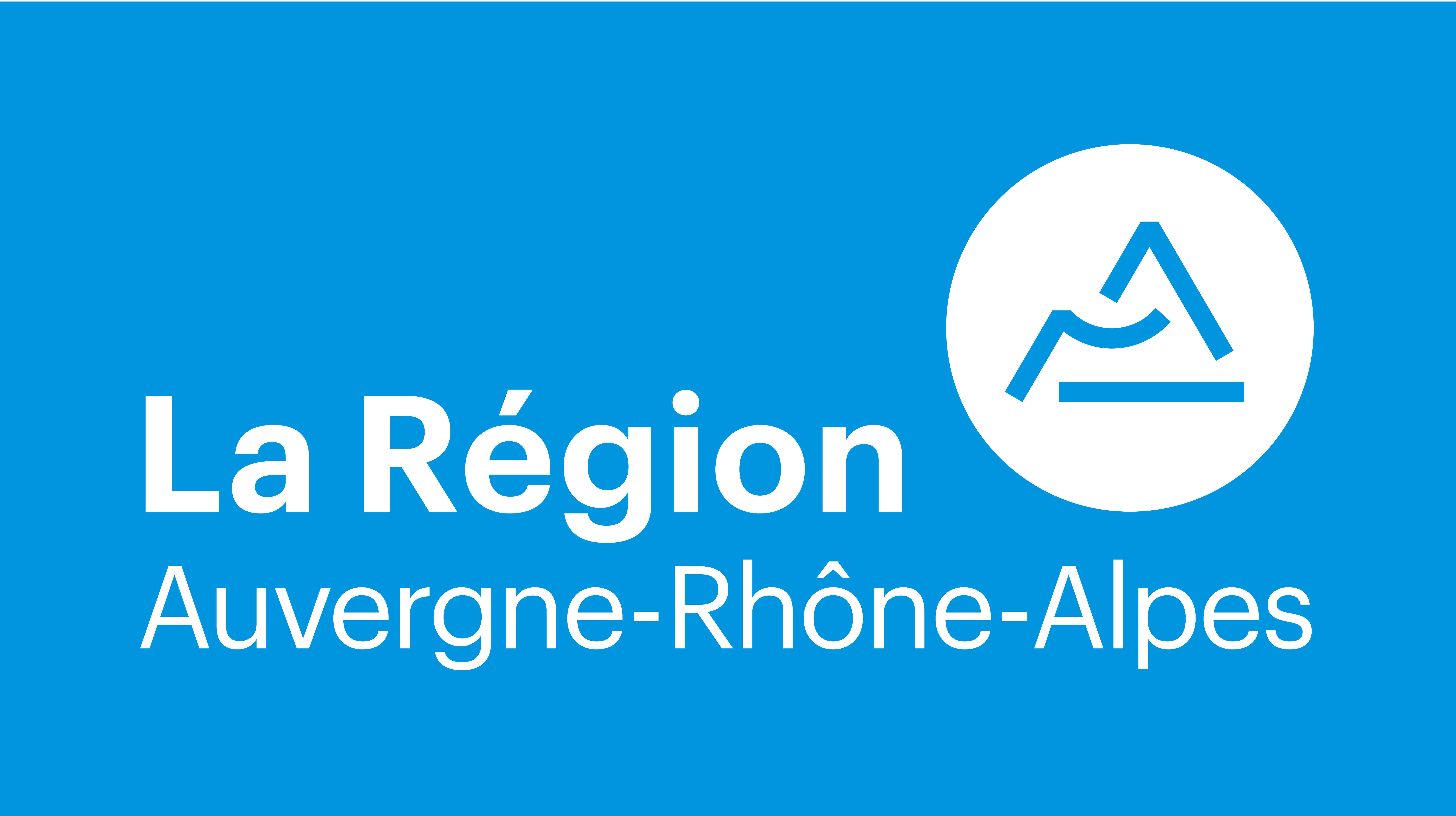 Logo Region ARA pour WEB fond bleu png